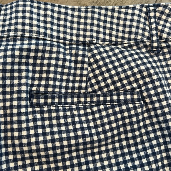 St John’s Bay Bermuda Shorts Gingham Pattern Blue & White Size 18W Excellent - Picture 3 of 11
